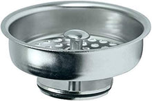 Load image into Gallery viewer, Highcraft 97353 Kitchen Sink Basket Strainer Replacement for Kohler Style Drains Stainless Spring Steel Stopper
