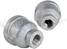 Load image into Gallery viewer, Supply Giant GMRC0120-5 Galvanized Reducing Coupling Malleable Iron Threaded Pipe Fitting Connector, Connects to 1/2 x 1/8 Inch (Pack of 5)
