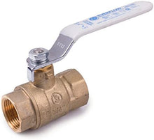 Load image into Gallery viewer, Midline Valve Premium Full Port Ball Valve with T-Handle, Brass
