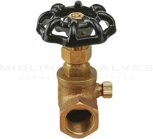 Load image into Gallery viewer, MIDLINE VALVE 632U234 Stop Valve with Drain

