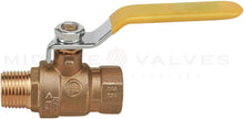 Load image into Gallery viewer, Midline Valve Premium Brass Full Port Ball Valve
