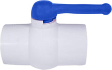 Load image into Gallery viewer, Midline Valve PVC Ball Valve Blue T-Handle for Potable Water
