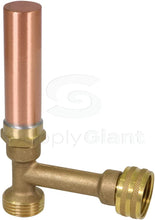 Load image into Gallery viewer, SUPPLY GIANT IBXN0056 Hose Bib Hammer Arrestor, 3/4&quot;, Copper
