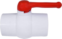 Load image into Gallery viewer, Midline Valve PVC Ball Valve Red T-Handle Water Shut-Off
