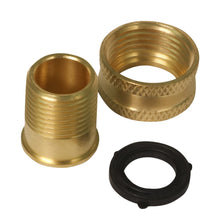 Load image into Gallery viewer, Supply Giant H63T-5634-10 Garden Hose Adapter, 3/4&quot; FH SWIVEL x 1/2&quot; MIP , Brass 10 Pack
