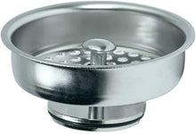 Load image into Gallery viewer, Highcraft 97353 Kitchen Sink Basket Strainer Replacement for Kohler Style Drains Stainless Spring Steel Stopper
