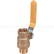 Load image into Gallery viewer, Midline Valve Premium Brass Full Port Ball Valve
