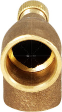 Load image into Gallery viewer, Supply Giant DDEM0340 3/4&quot; Cast Lead Free Brass 90 Degree Elbow with Sweat Connects and Drain Caps, 27
