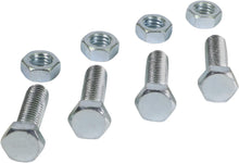 Load image into Gallery viewer, Midline Valve S1434 Set of Nuts and Bolts for Circulator Flange Standard Size for Grundfos Pumps, Chrome
