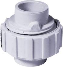 Load image into Gallery viewer, Midline Valve PVC Union Coupling Pipe Fitting 1/2&#39;&#39; Solvent Connections
