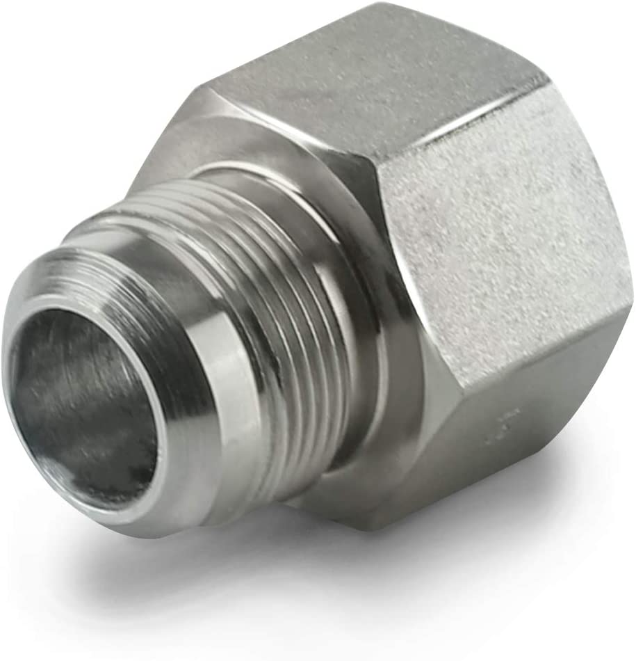 Flextron FTGF-38F38 Gas Connector Adapter Fitting with 3/8
