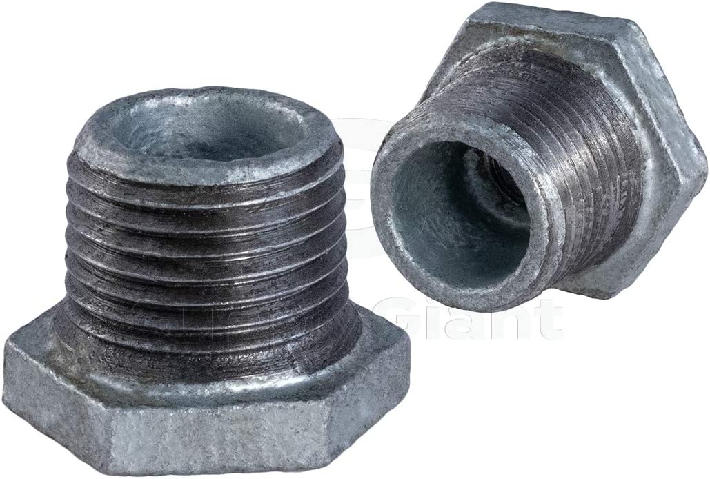 STZ 3/4 In. X 1/8 In. Black Iron Bushing PDB B-3418 - The Home Depot