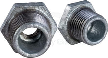 Load image into Gallery viewer, Everflow Supplies Black Malleable Iron Bushing Fitting with Hexagonal Head
