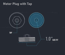 Load image into Gallery viewer, Midline Valve Meter Plug with Tap
