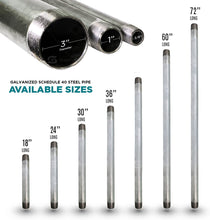 Load image into Gallery viewer, Supply Giant 3/4 Inch Galvanized Pipe
