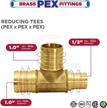 Load image into Gallery viewer, Full Port Forged Brass Ball Valve
