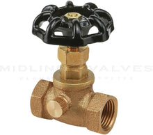 Load image into Gallery viewer, MIDLINE VALVE 632U234 Stop Valve with Drain
