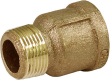 Load image into Gallery viewer, Supply Giant CSFQ0034 3/4&#39;&#39;-Inch Male National Pipe Taper Brass Extension 125 LB Applications Piece, Lead Free, Brass Construction, Higher Corrosion Resistance, Economical and Easy to Install
