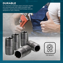 Load image into Gallery viewer, SUPPLY GIANT OQHM1860-10 NPGL1860-10 Steel Nipple Pipe
