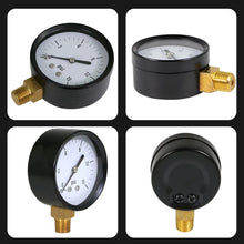 Load image into Gallery viewer, Supply Giant 2.5" inch Dial Utility Dry Water Pressure Gauge, Ideal for Swimming Pool Filter - Spa - Sprinkler - Well Pump - Aquarium - Water Hose, 1/4" NPT Brass Connection
