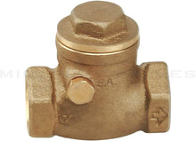 Load image into Gallery viewer, Midline Valve Swing Check Valve, Backflow Prevention, Lead Free 1/2 in. FIP Connections
