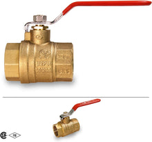 Load image into Gallery viewer, Midline Valve Premium Brass Gas Ball Valve
