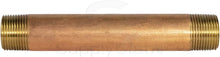 Load image into Gallery viewer, Everflow Supplies NPBR3460 6&quot; Long Brass Nipple Pipe Fitting with 3/4&quot; Nominal Diameter and NPT Ends
