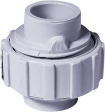 Load image into Gallery viewer, Midline Valve PVC Union Coupling Pipe Fitting 1/2&#39;&#39; Solvent Connections
