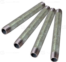 Load image into Gallery viewer, Everflow Supplies NPGL1525-10 steel nipple pipe 1-1/2&quot; x 2-1/2&quot; Galvanized

