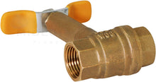 Load image into Gallery viewer, Midline Valve Premium Brass Ball Valve, Long Bonnet with T-Handle
