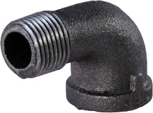 Load image into Gallery viewer, Supply Giant CNTO0114 1-1/4 in. 90 Degree Street Malleable Iron Fitting for High Pressures with Black Finish
