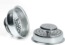 Load image into Gallery viewer, Highcraft 97353 Kitchen Sink Basket Strainer Replacement for Kohler Style Drains Stainless Spring Steel Stopper
