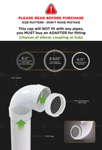 Load image into Gallery viewer, Raven R1509 PVC Termination Vent
