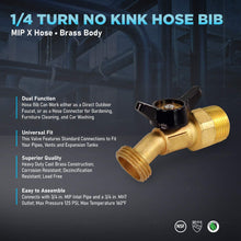 Load image into Gallery viewer, Midline Valve 68345 No Kink Hose Bib
