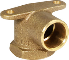 Load image into Gallery viewer, Supply Giant DGEM0012 1/2&quot; Nominal Diameter Lead Free Cast Brass 90 Degrees Elbow with Sweat Socket and Female Threaded Connect
