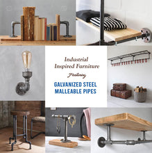 Load image into Gallery viewer, Supply Giant QDHM2024 Galvanized Steel Pipe, Pre Cut 2 in. x 24 in.
