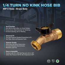 Load image into Gallery viewer, Midline Valve 68345 No Kink Hose Bib
