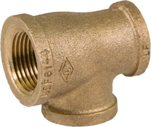 Load image into Gallery viewer, Supply Giant CSSU0343 3/4 x 1/2 in. Lead Free Reducing Tee Three Size with Female Threaded Connections Ends, Brass Construction, Higher Corrosion Resistance Economical &amp; Easy to Install, 11
