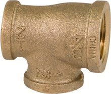 Load image into Gallery viewer, Supply Giant CSSU0343 3/4 x 1/2 in. Lead Free Reducing Tee Three Size with Female Threaded Connections Ends, Brass Construction, Higher Corrosion Resistance Economical &amp; Easy to Install, 11
