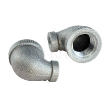 Load image into Gallery viewer, Everflow Supplies 90 Degree Galvanized Malleable Iron Reducing Elbow for High Pressures
