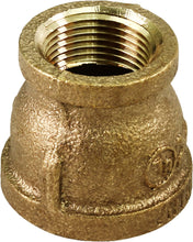 Load image into Gallery viewer, Supply Giant CSSD1002 1 x 3/4 Inch Lead Free Reducing Coupling with Female National Pipe Taper Threaded Ends, Brass Construction, Higher Corrosion Resistance, Economical &amp; Easy to Install, 20
