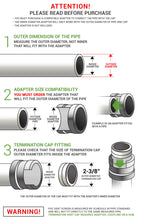 Load image into Gallery viewer, Raven R1509 PVC Termination Vent
